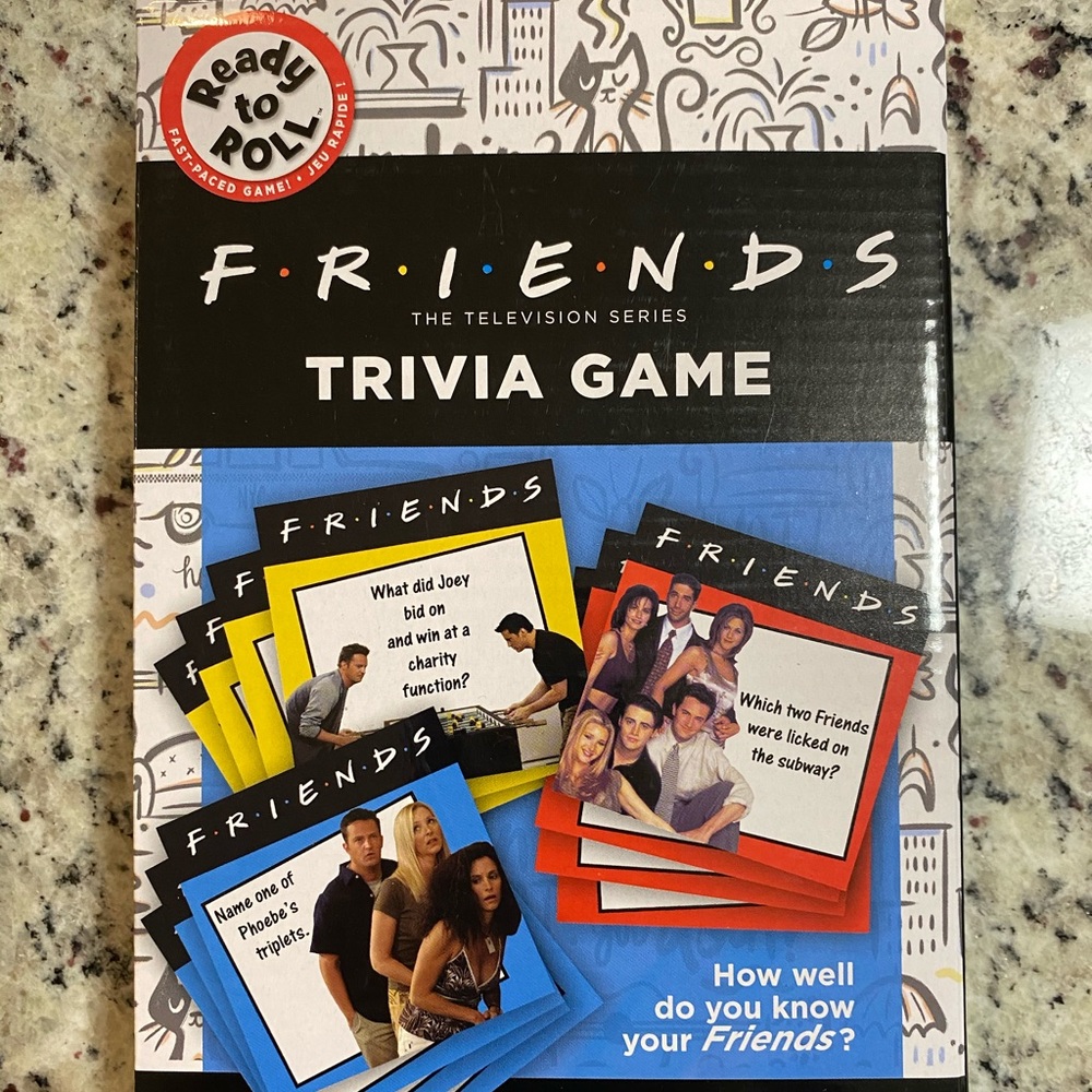 Friends The Television Series‎ Trivia Game